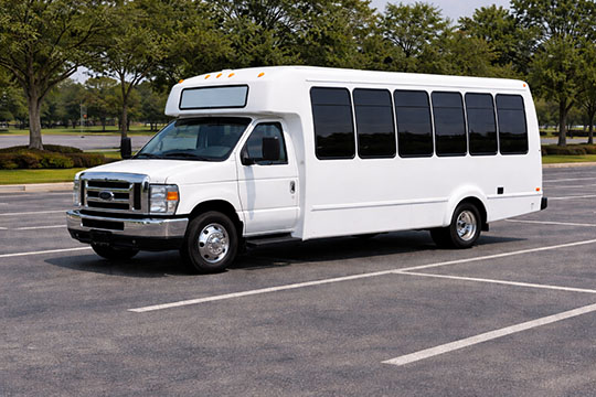 20-passenger minibus available for charter in Covington, GA